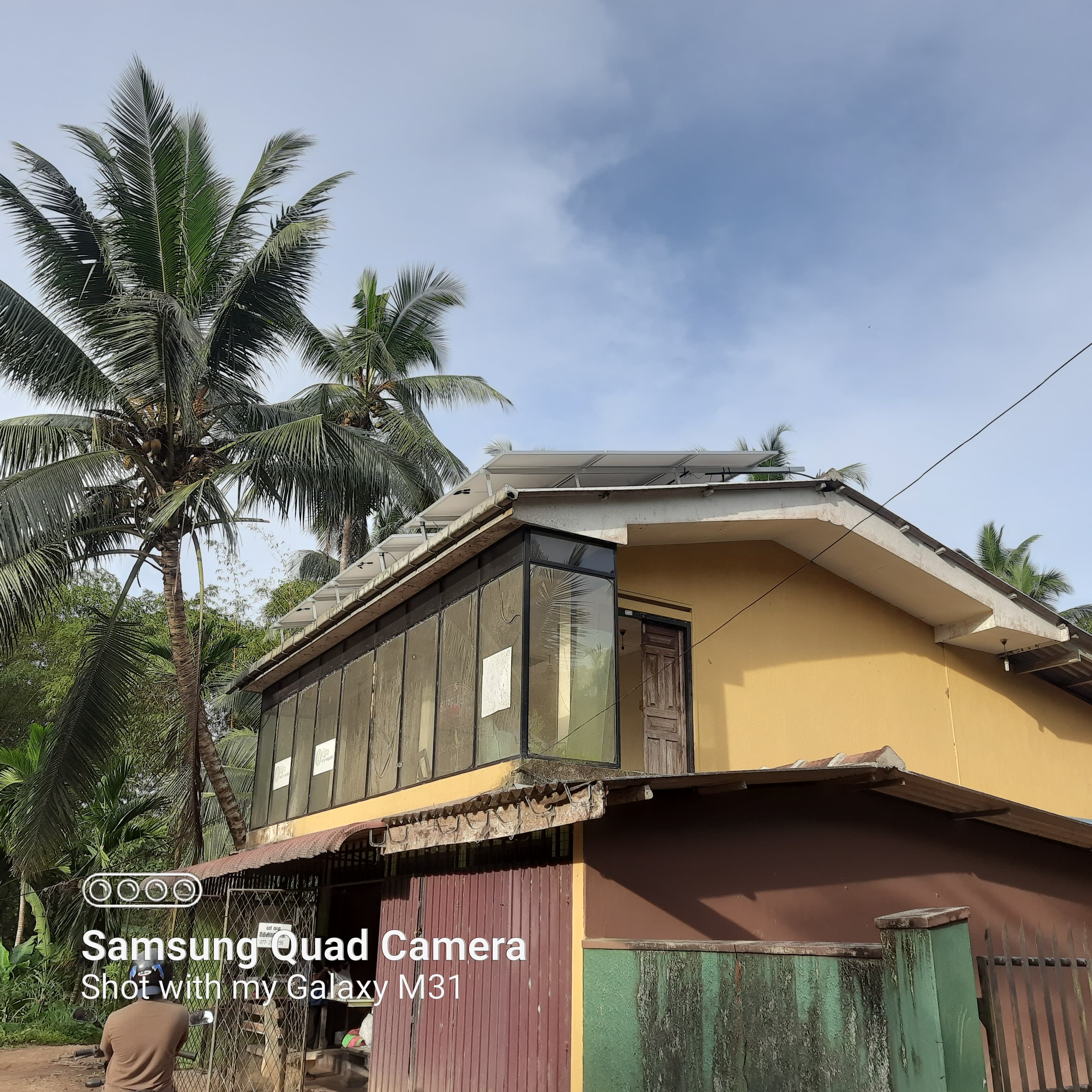 Solar Plant Installation in Udalamatta