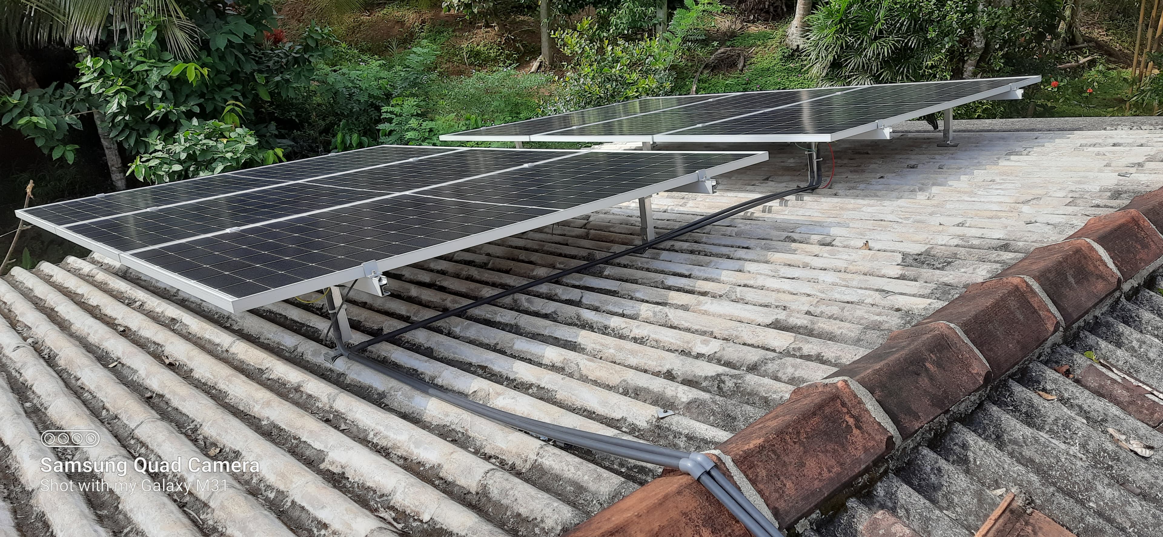 Solar Plant Installation in Ganegoda