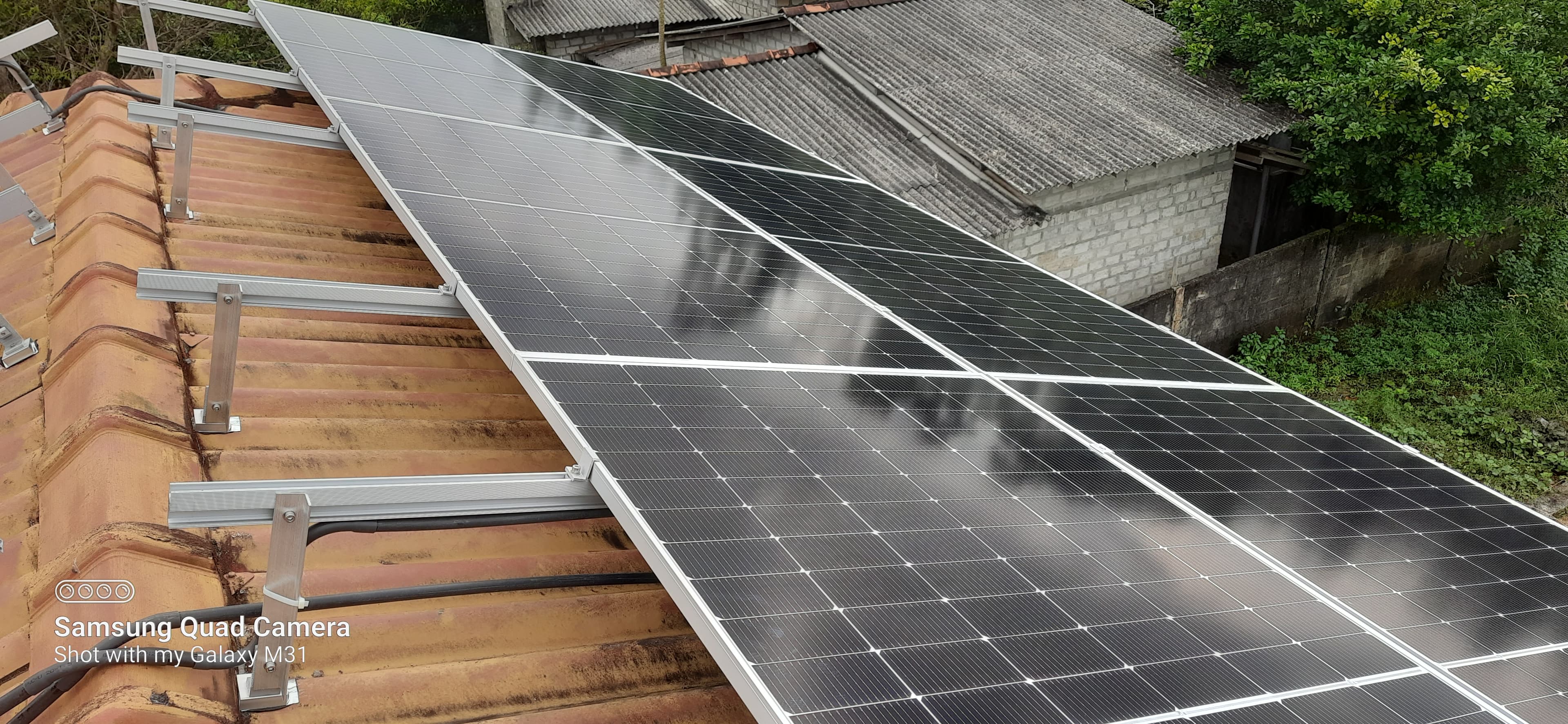 Solar Plant Installation in Kosgoda